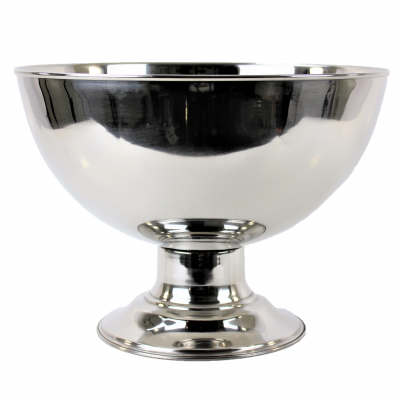 52537-LARGE STAINLESS STEEL PLAIN PUNCH BOWL